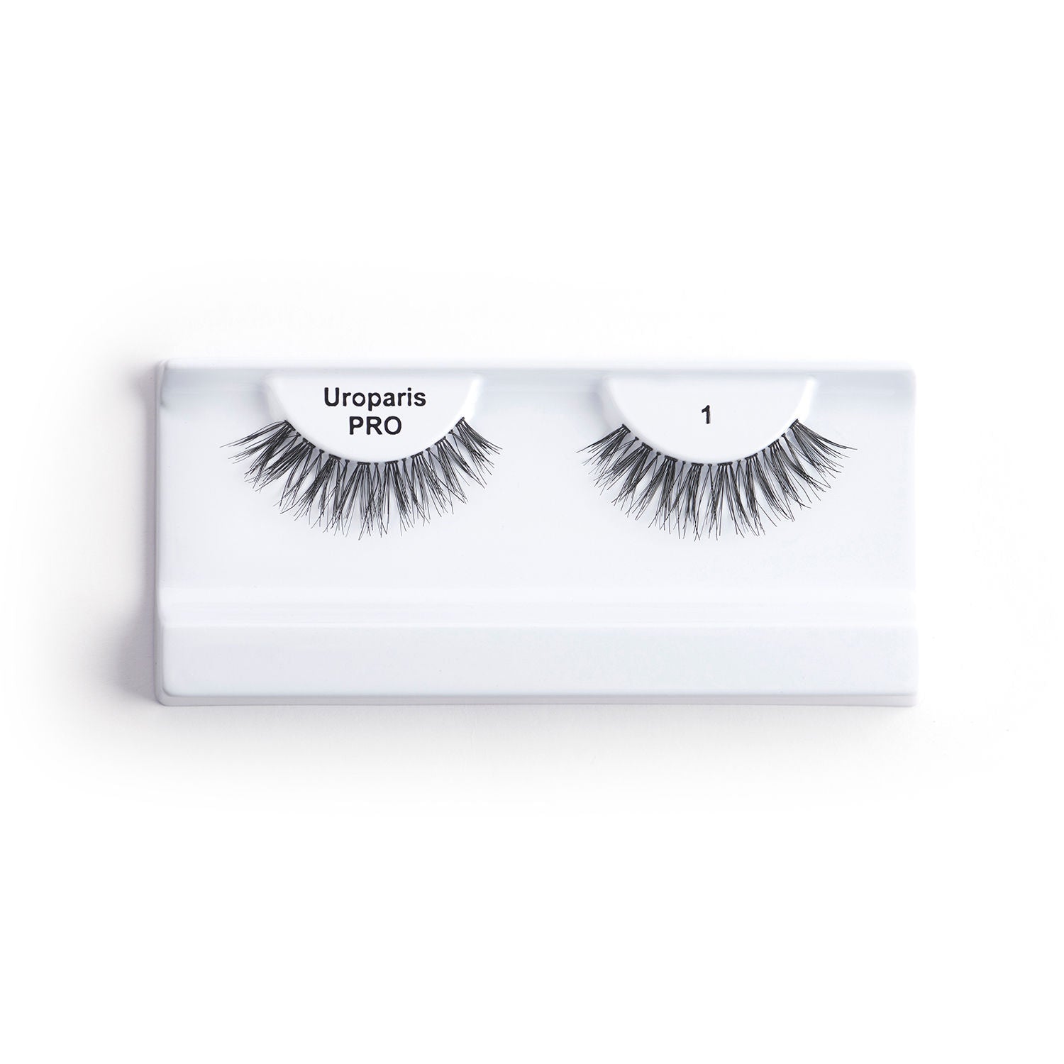 Human Hair Eyelashes - PRO 1 / BLACK DOUBLE VOLUME HAIR