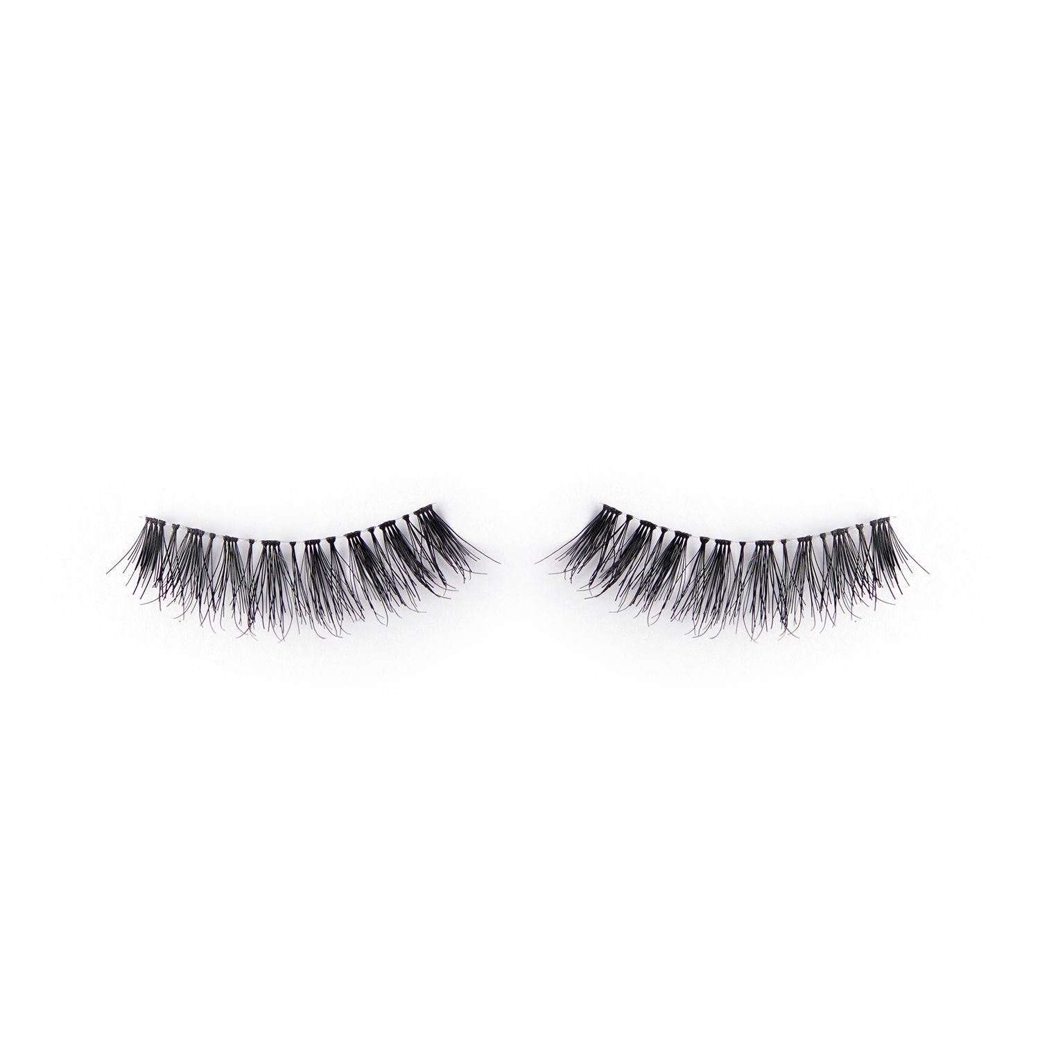 Human Hair Eyelashes - PRO 6 / BLACK DOUBLE VOLUME HAIR