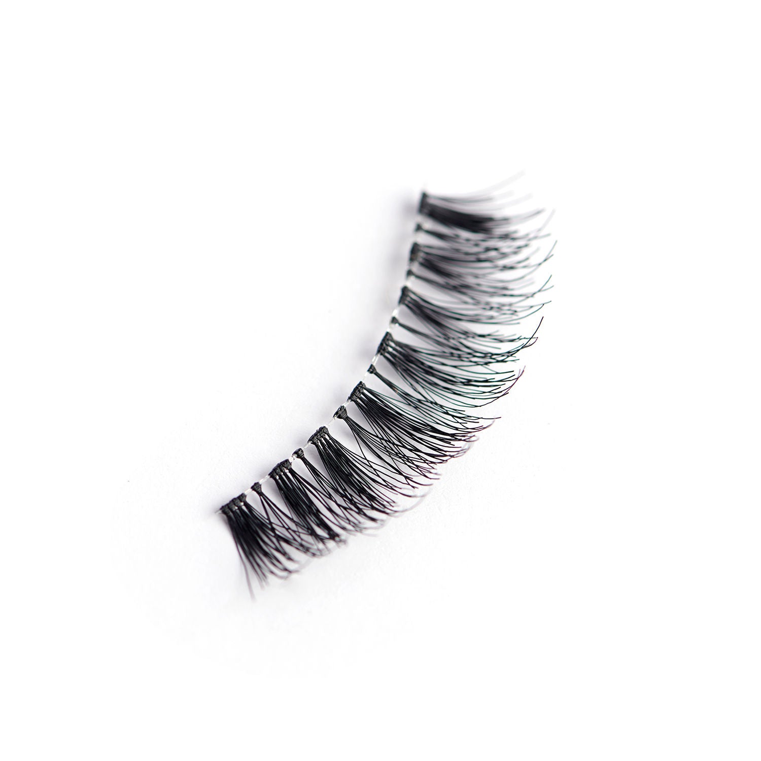 Human Hair Eyelashes - PRO 6 / BLACK DOUBLE VOLUME HAIR