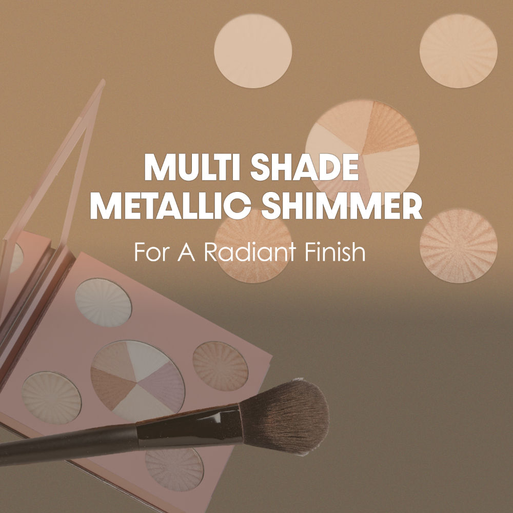 Glow Up Highlighter Palette - Supreme Shimmer Finish