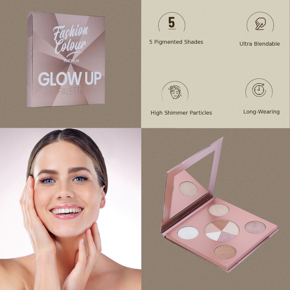 Glow Up Highlighter Palette - Supreme Shimmer Finish