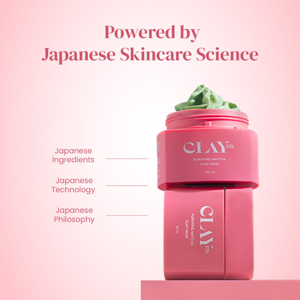 Purifying Matcha Clay Mask - Reduce Acne, Hydrate & Unclog Pores