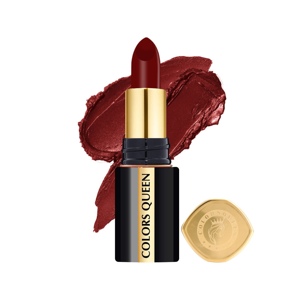 Luxury Matte Non Transfer Lipstick - 11 Royal Rust Maroon