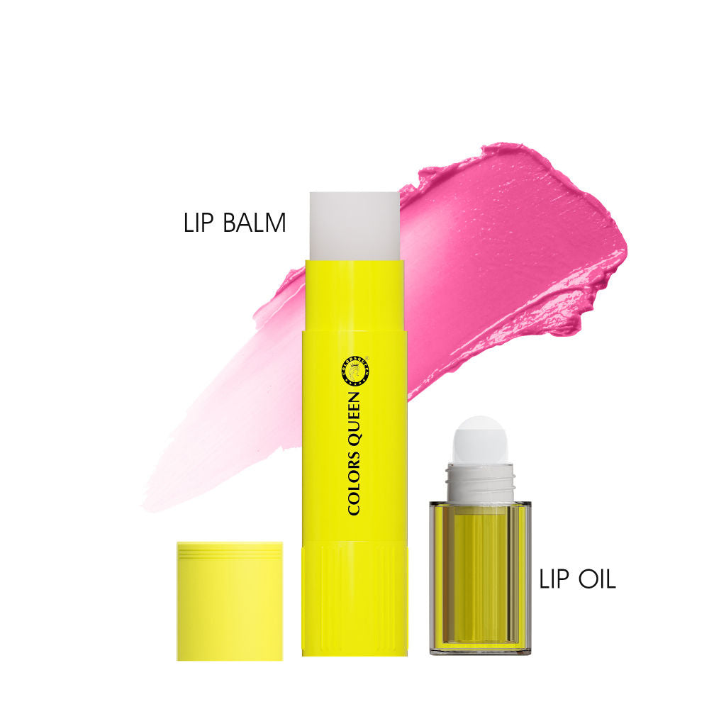Magic Color 2-in-1 Lip Oil & Lip Balm - Lemon