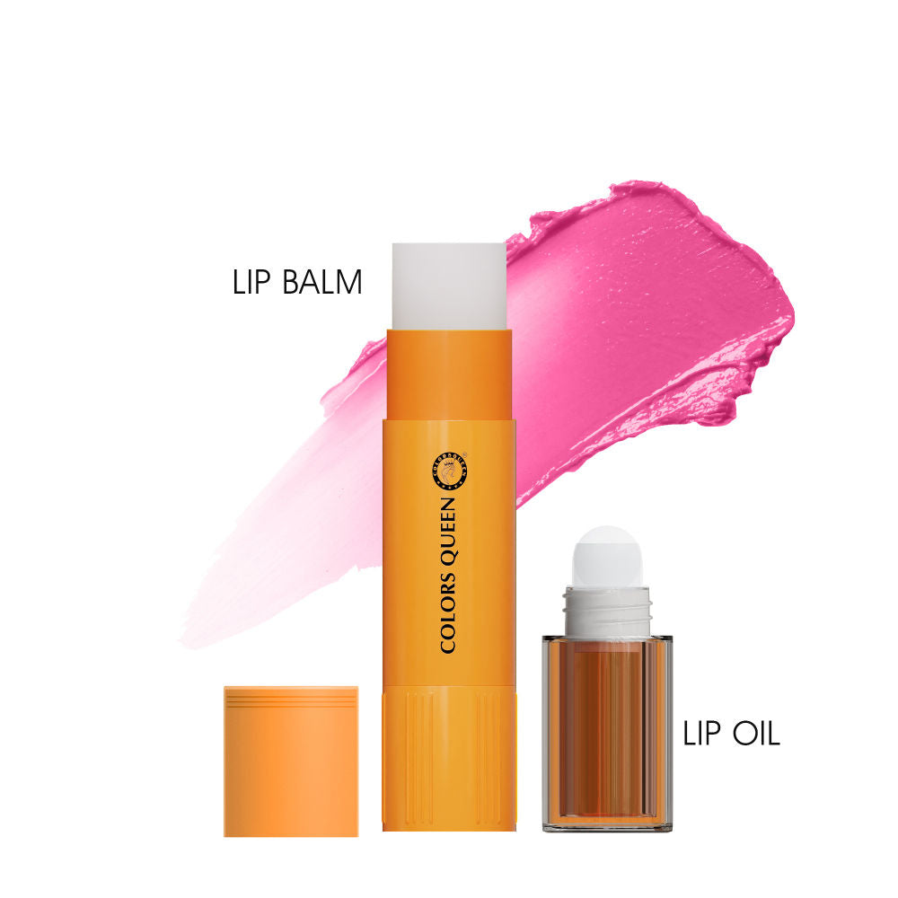 Magic Color 2-in-1 Lip Oil & Lip Balm - Orange
