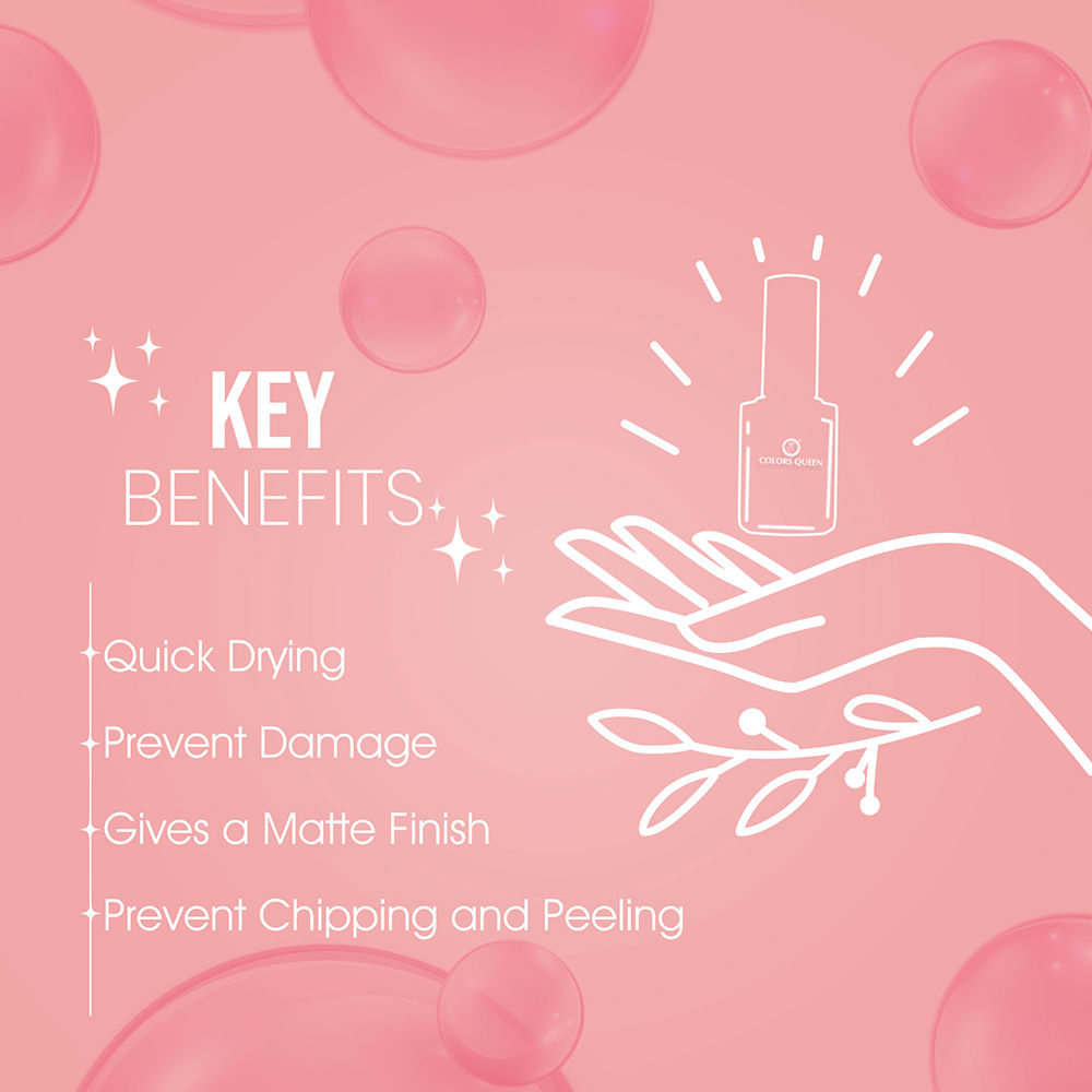 Isolated Base Coat Nail Enamel