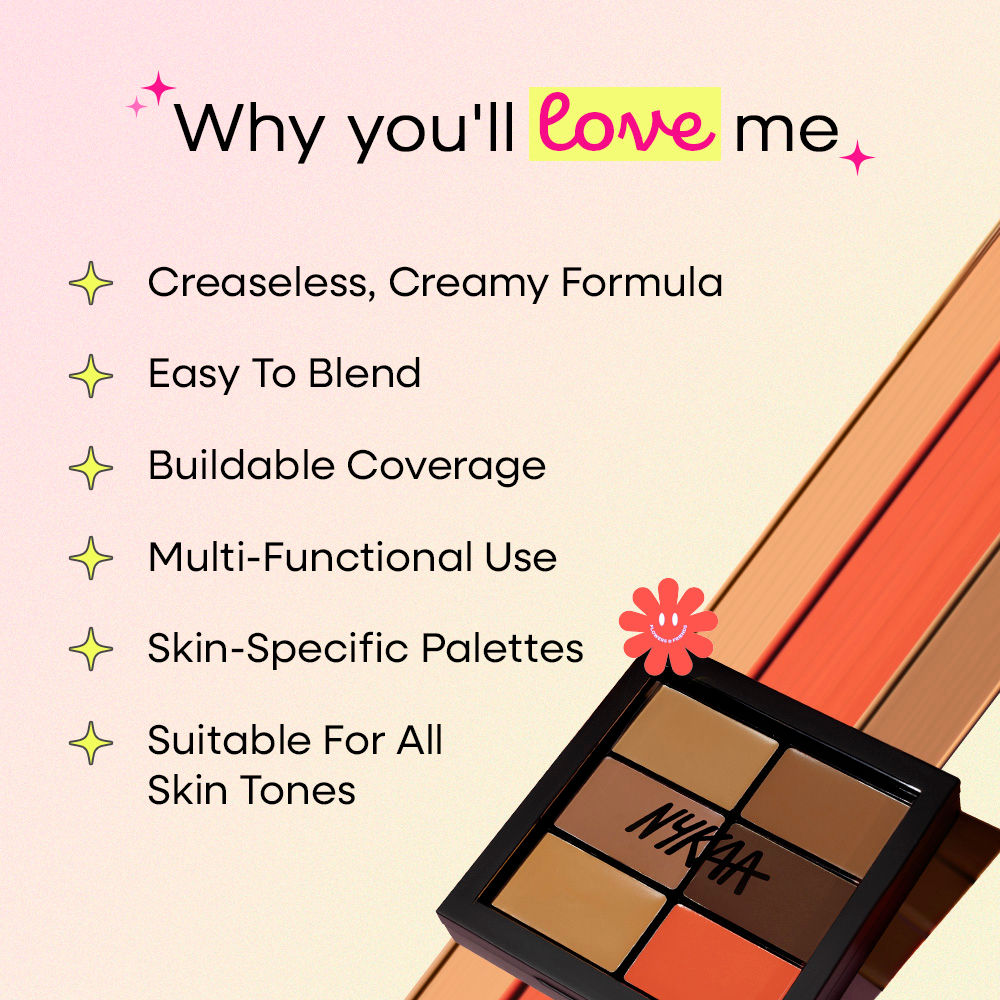 Nykaa SKINgenius Conceal and Correct Palette