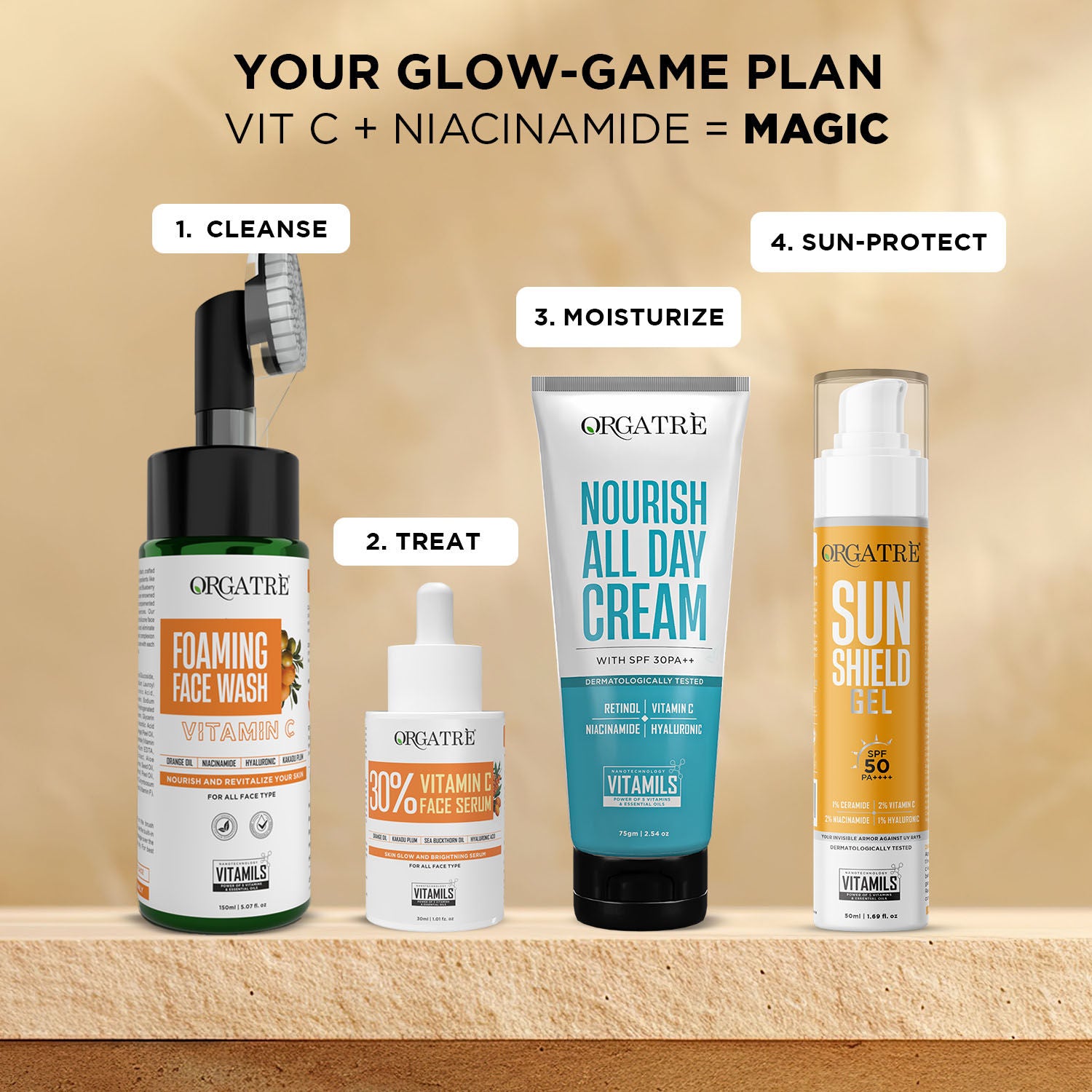 Cooling Aqua Gel Sunscreen SPF 50 PA++++ With Niacinamide & Vit C Sunscreen Water Based Gel