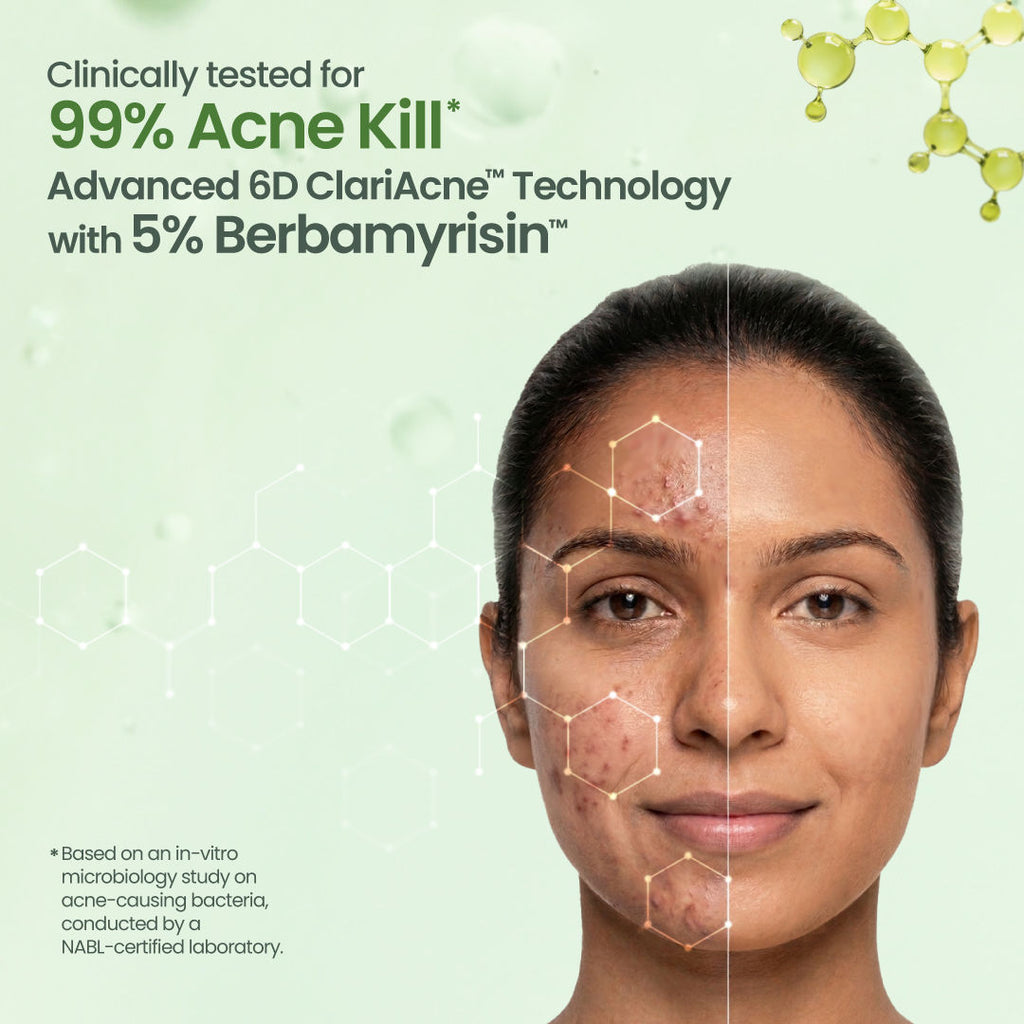 Anti-Acne Neem Berbamyrisin Tikta Face Wash