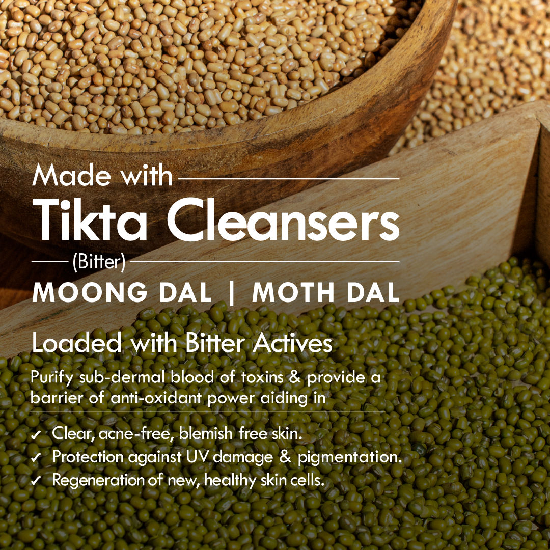 Fresh Masoor Dal Face Wash For Combination Skin, Face Cleanser For Brightening & Tan