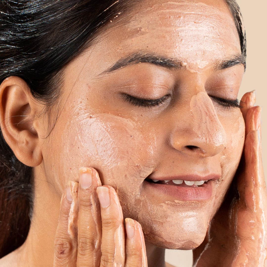 Fresh Masoor Dal Face Wash For Combination Skin, Face Cleanser For Brightening & Tan