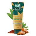 Brightening Ubtan Face Wash, Tikta for Dull Skin, Anti Aging with Wild Turmeric, All Skin