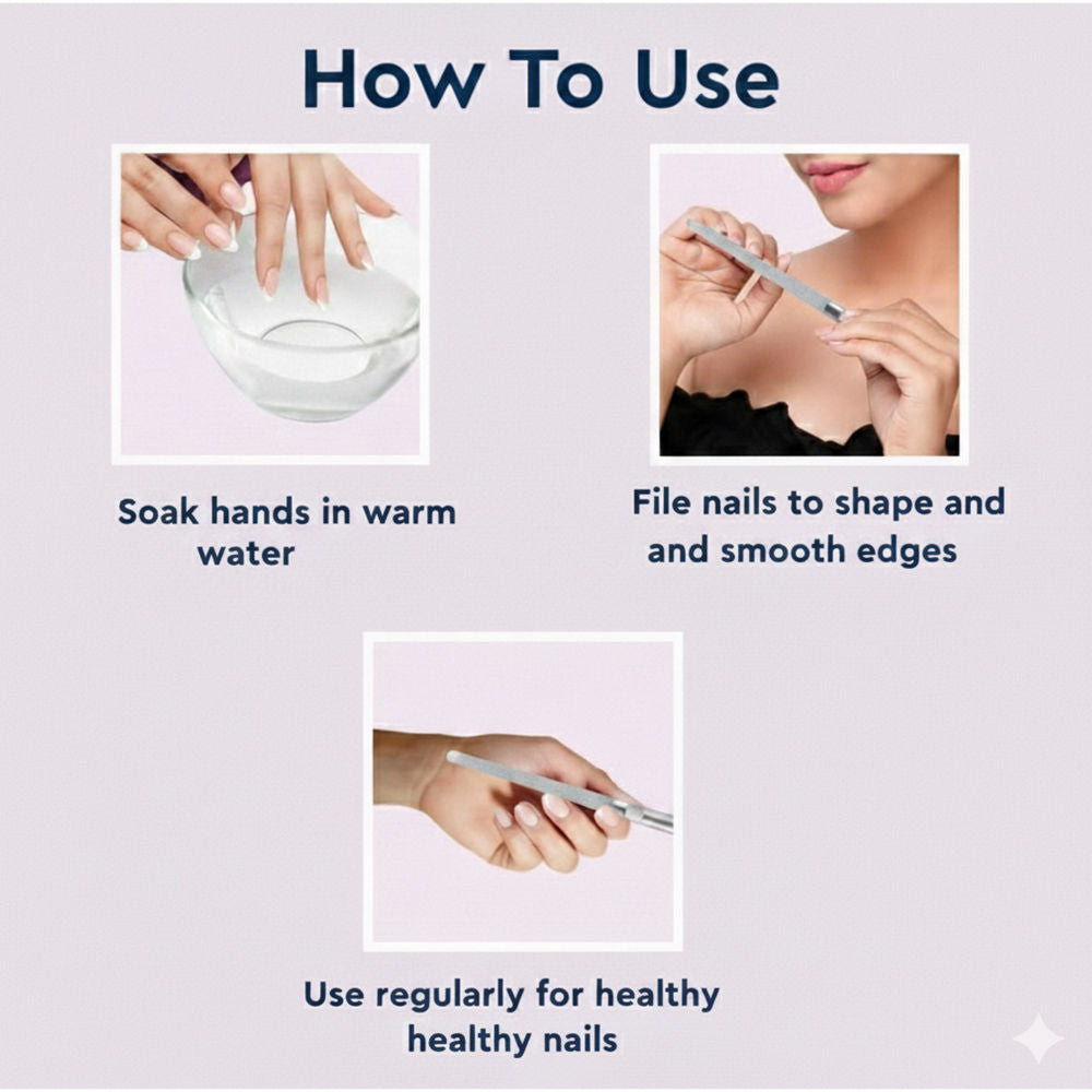 Stainless Steel Nail Filer