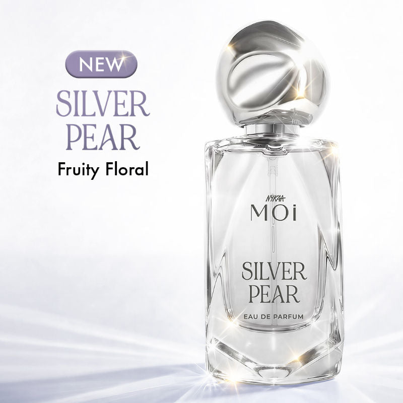 Nykaa Moi Long Lasting Eau De Parfum For Women Day To Night Fragrance - Silver Pear