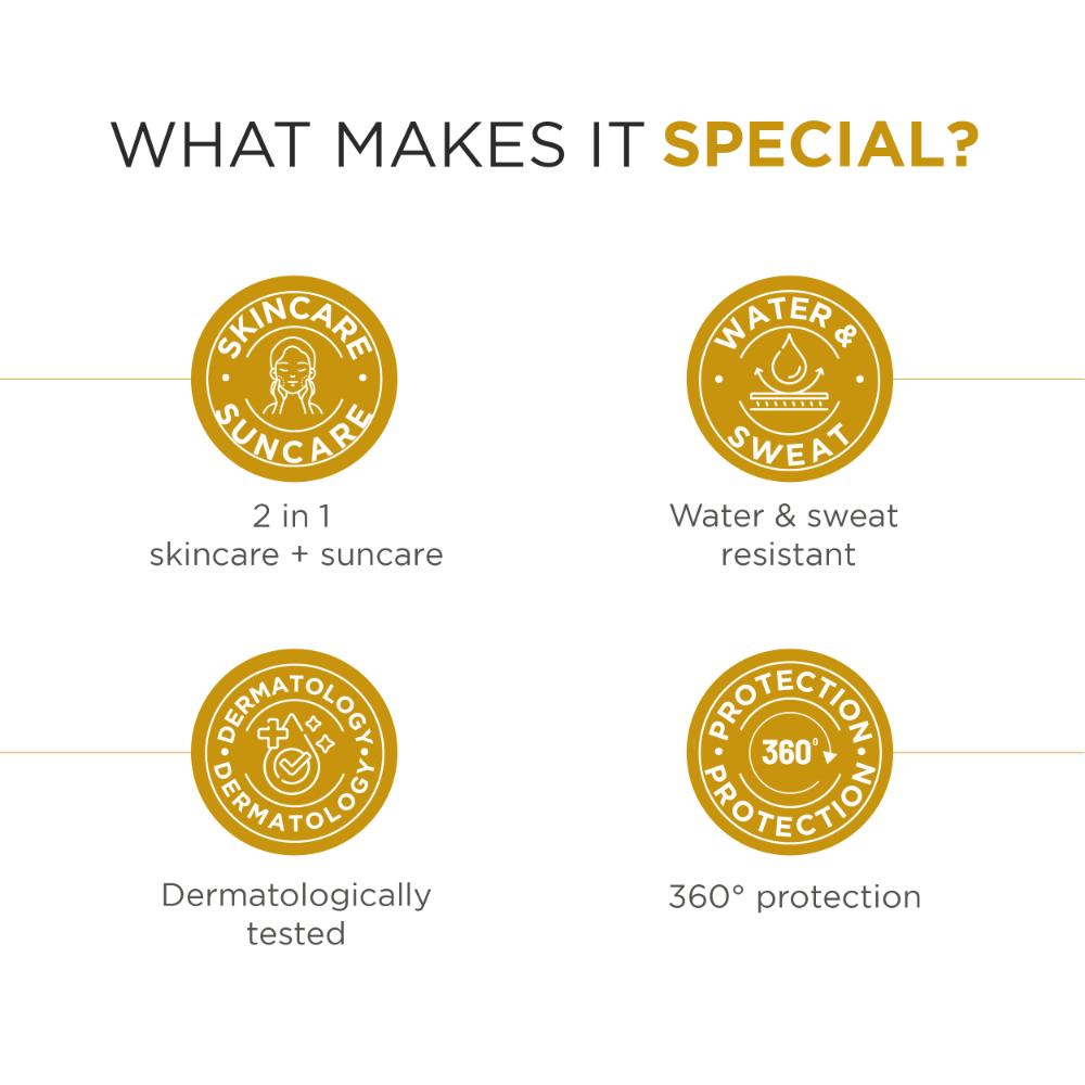 Uv Shield 7In1 Sunscreen Serum SPF 60 PA+++