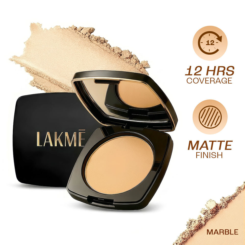 Forever Matte Compact, Smooth Finish, Lasts For 12 Hrs, Even Toned Look