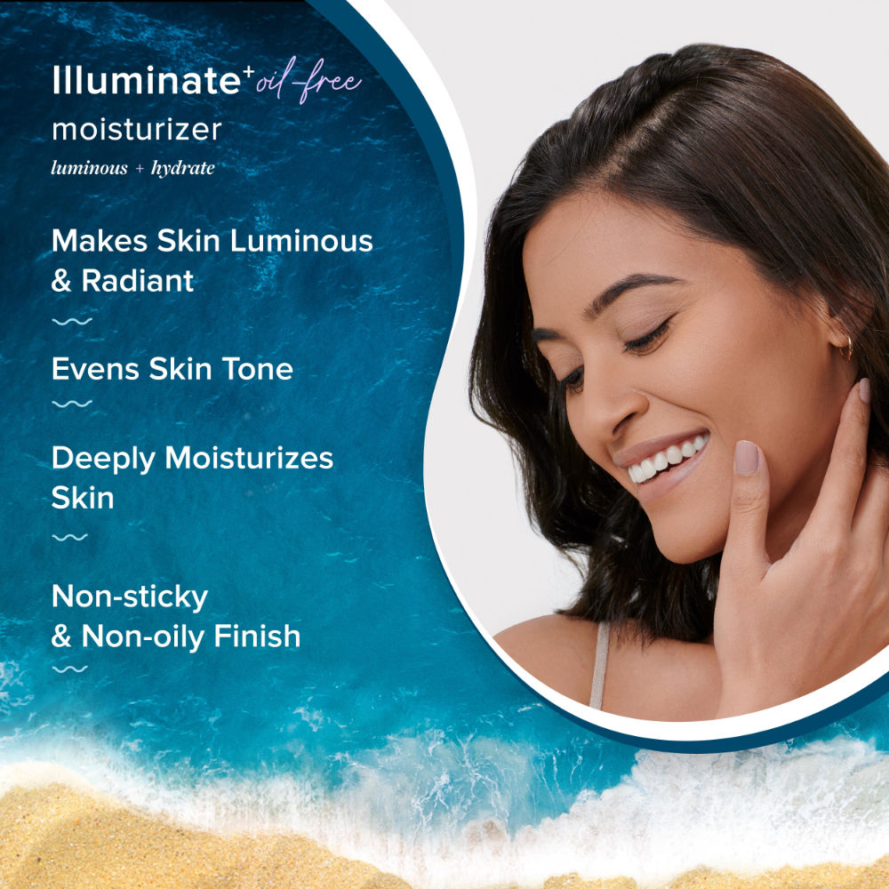 IIIuminate + Oil Free Moisturizer with Wild Berries & Alpha Arbutin