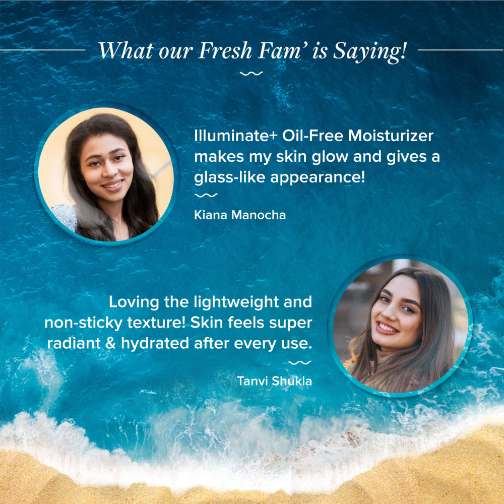 IIIuminate + Oil Free Moisturizer with Wild Berries & Alpha Arbutin