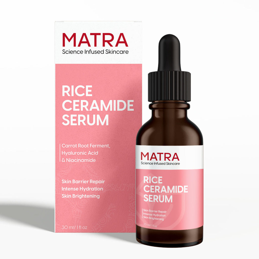 Rice Ceramide Serum Barrier Repair With Niacinamide & Ha For Skin Brightening, Acne Spots