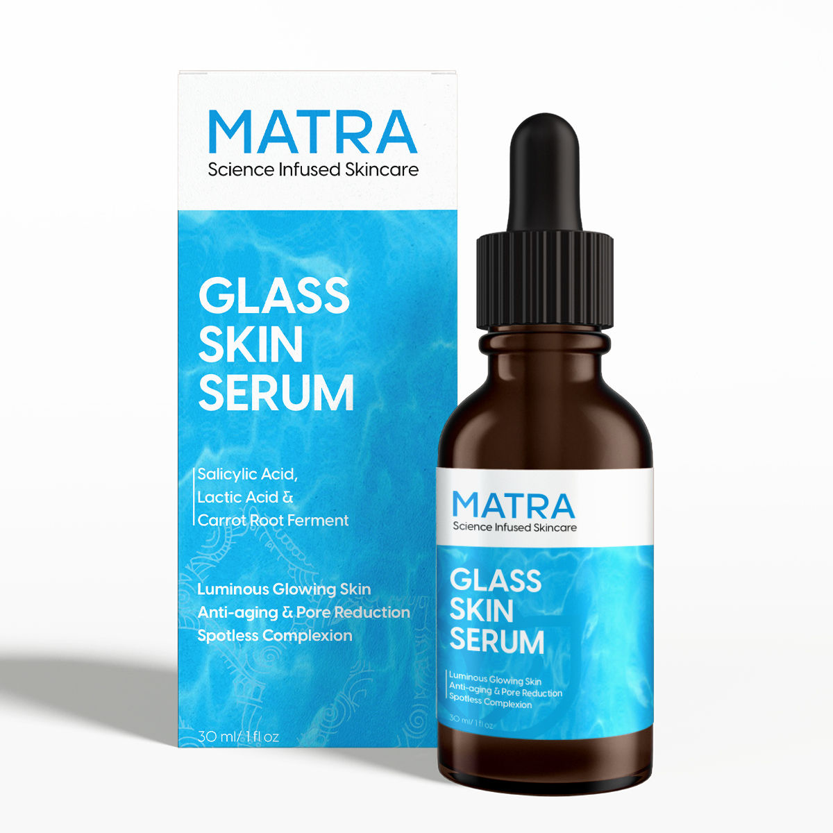 Korean Glass Skin Serum With Salicylic Acid & Lactic Acid For Spotless Glow & Anti Aging