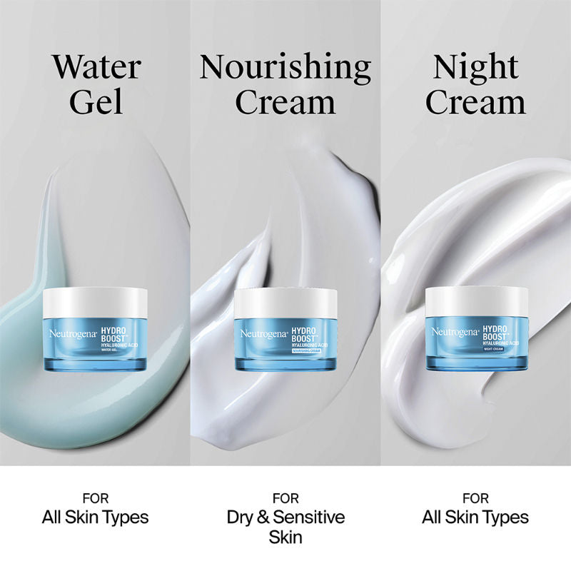 Hydro Boost Nourishing Cream Moisturizer with Hyaluronic Acid + Ceramides For Dry Skin