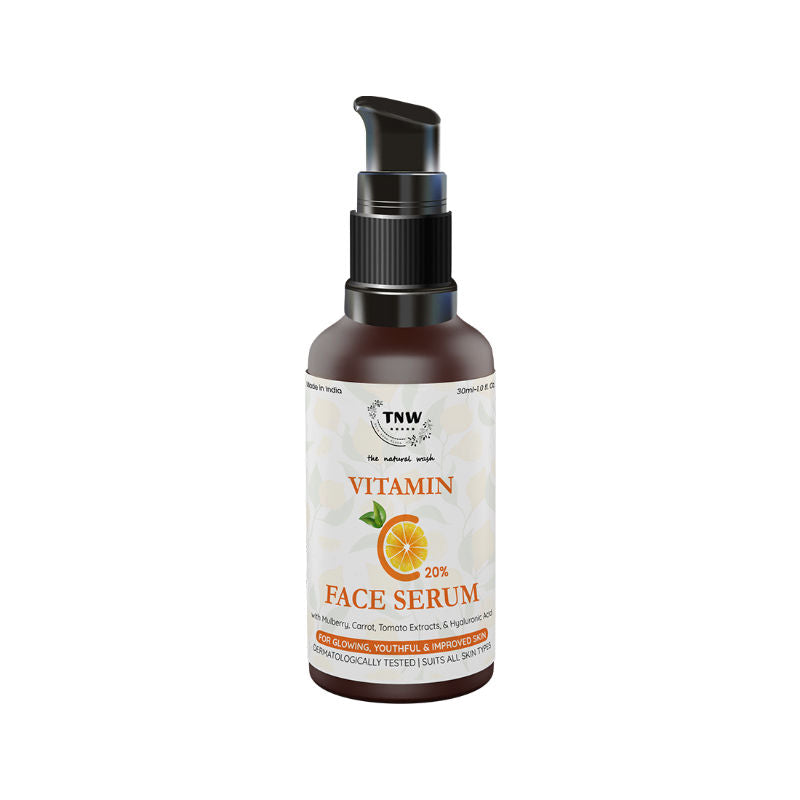 20% Vitamin C Face Serum with Mulberry Extract for Glowing & Radiant Skin