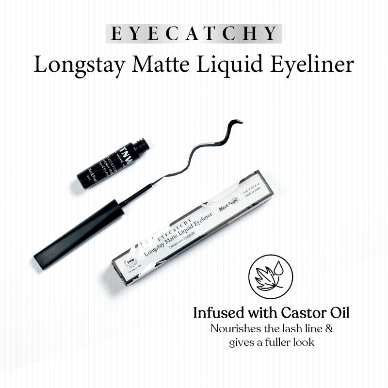 Smudgeproof Eyecatchy Matte Liquid Eyeliner