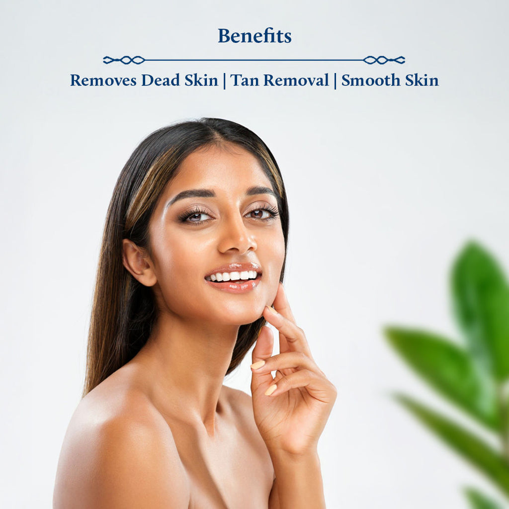 Shubhr Face Scrub with 24K Gold Swaran Bhasam