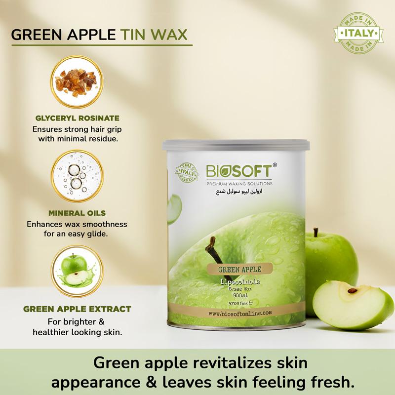 Liposoluble Green Apple Cream Wax