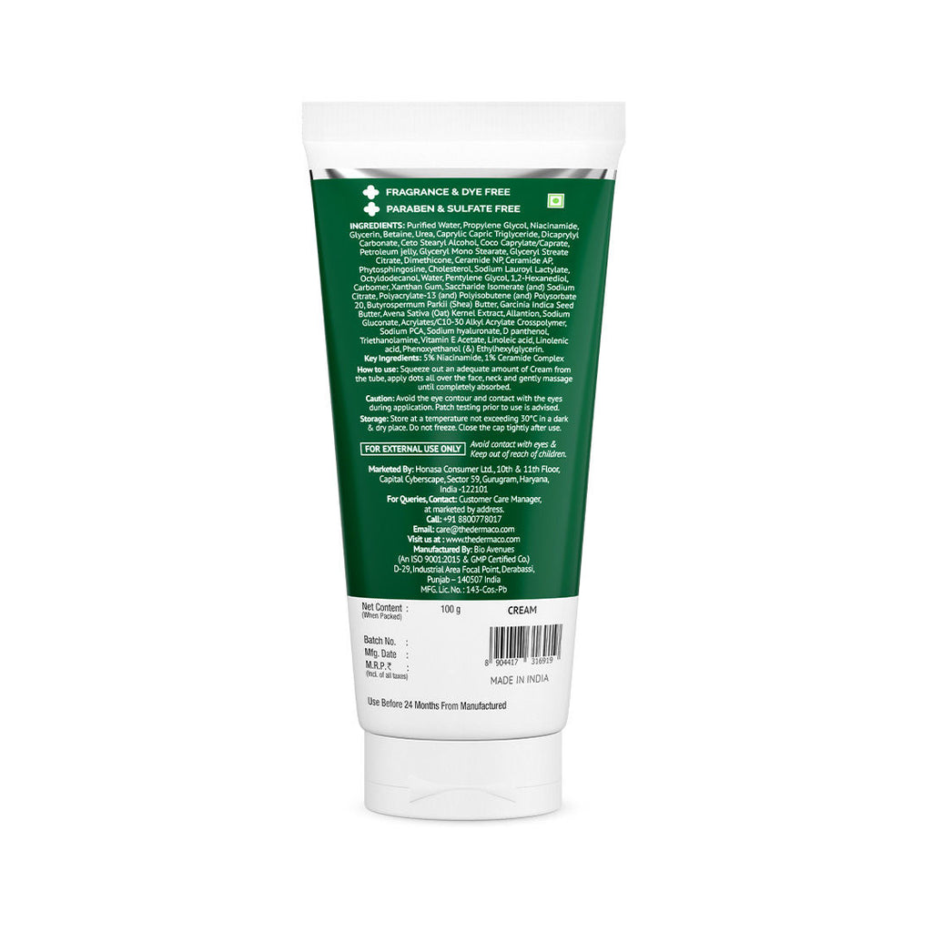 5% Nia-Ceramide Deep Moisturizing Cream for Dry and Very Dry Skin