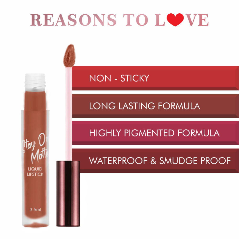 Stay On Matte Liquid Lip Color With SPF 15