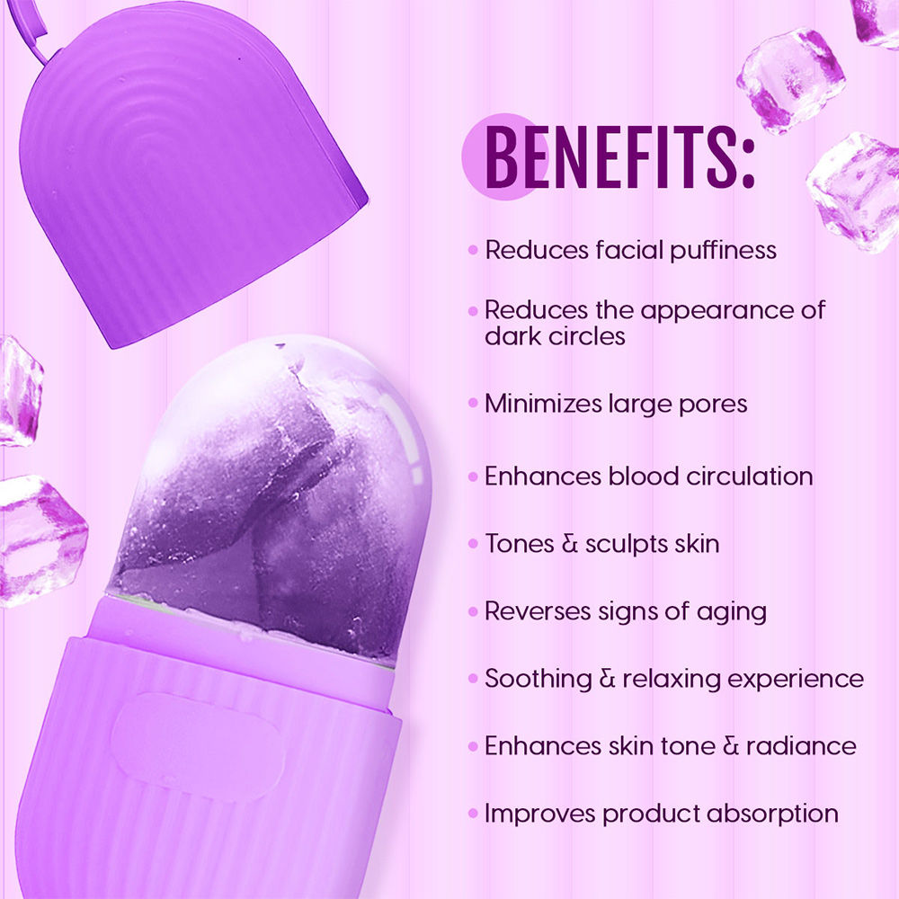 Facial Ice Roller Silicone Ice Mold Face Massager