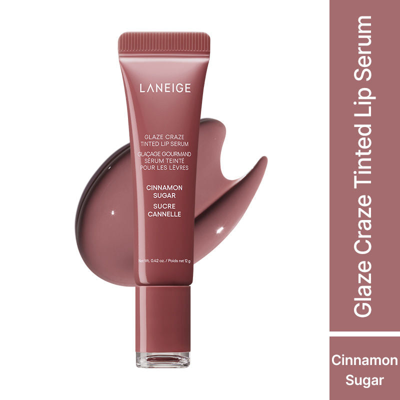 Glaze Craze Tinted Lip Serum - Cinnamon Sugar