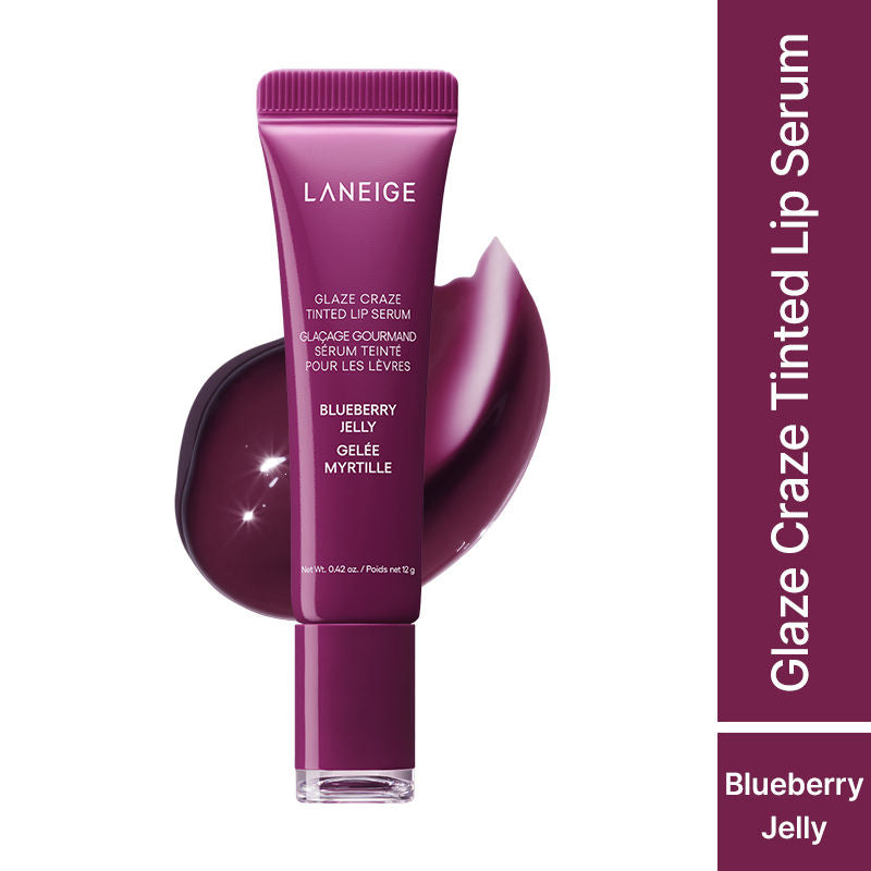 Glaze Craze Tinted Lip Serum - Blueberry Jelly