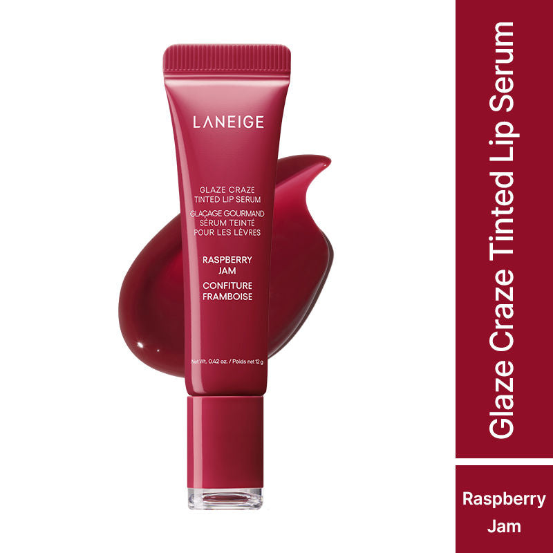 Glaze Craze Tinted Lip Serum - Rasberry Jam