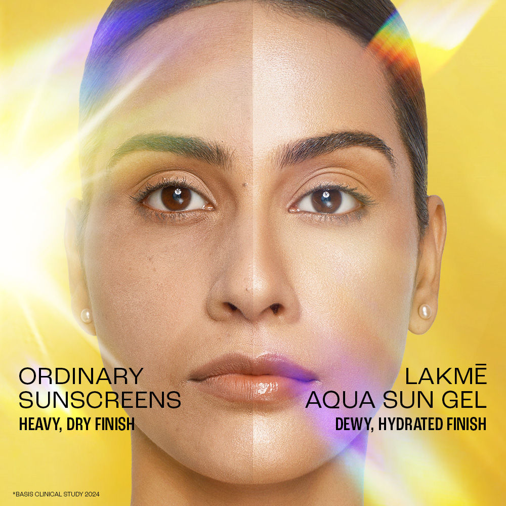 5% Hyaluronic Water-Light Sunscreen Gel SPF 50 Pa++++ For Oily Skin, Plump & Hydrated Skin