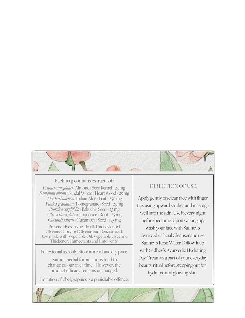 Ayurvedic Rejuvenating Night Cream