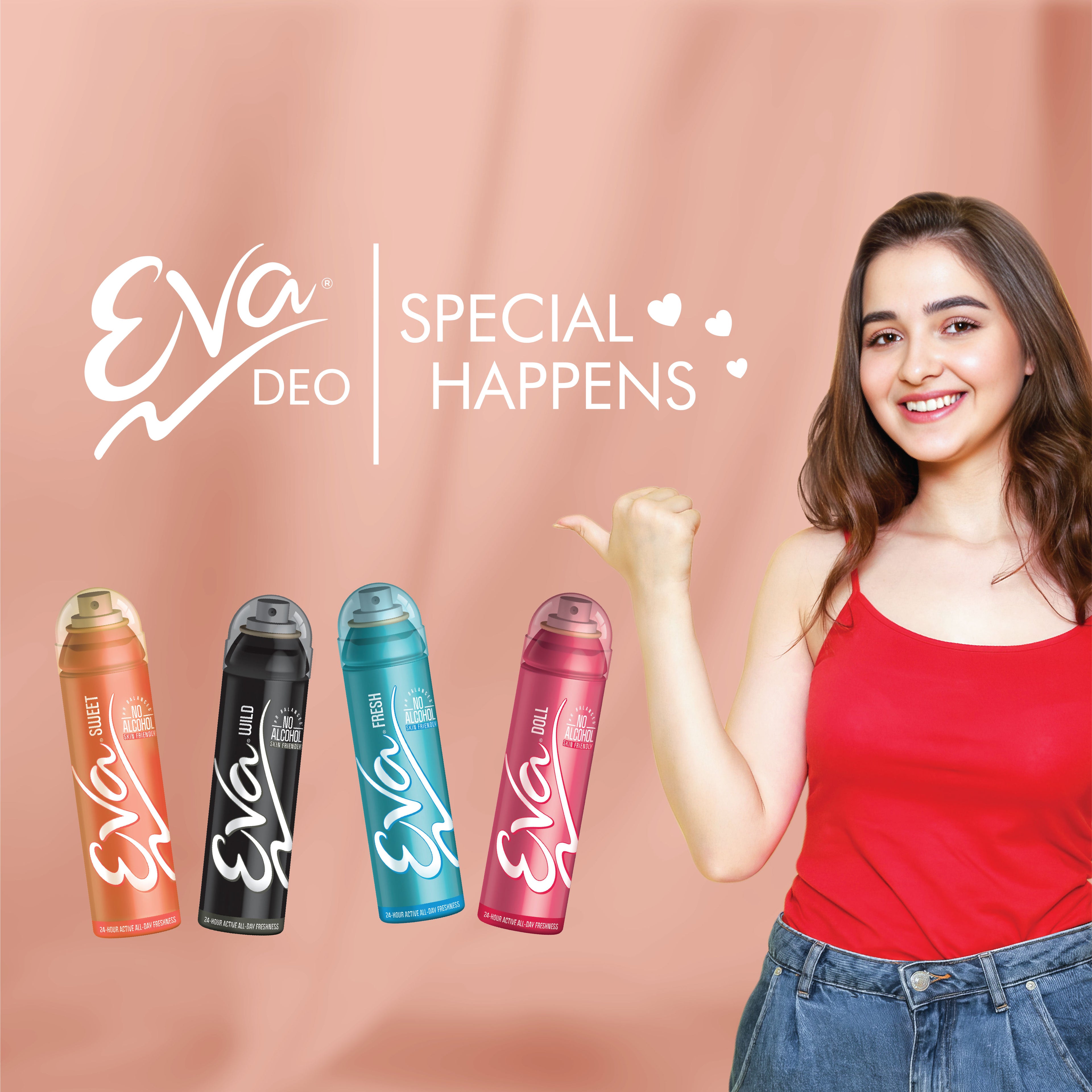 Doll Skin Friendly Deodorant for Women