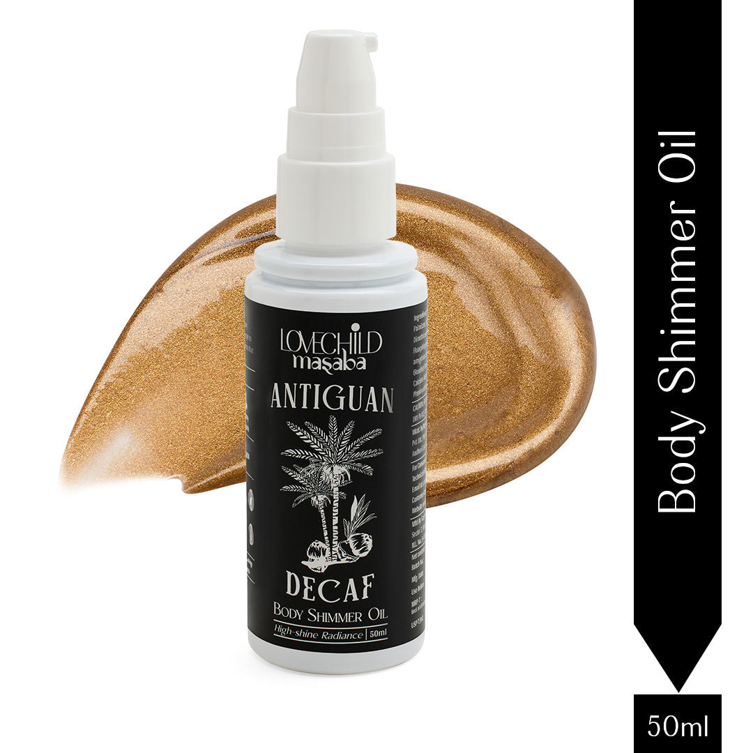 Antiguan Decaf Body Shimmer Oil