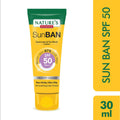 Sunban Spf 50 Pa+++ Sunscreen & Tan Block Lotion - 30ml