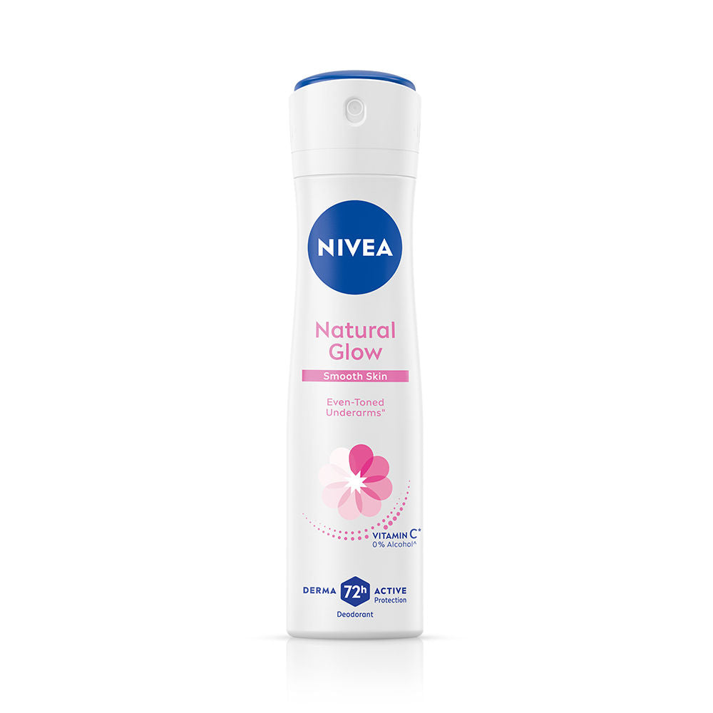 Natural Glow Smooth Skin Deo - Mulethi Extracts & 0% Alcohol - For Even Tone Underarms & 72H Odour Protection