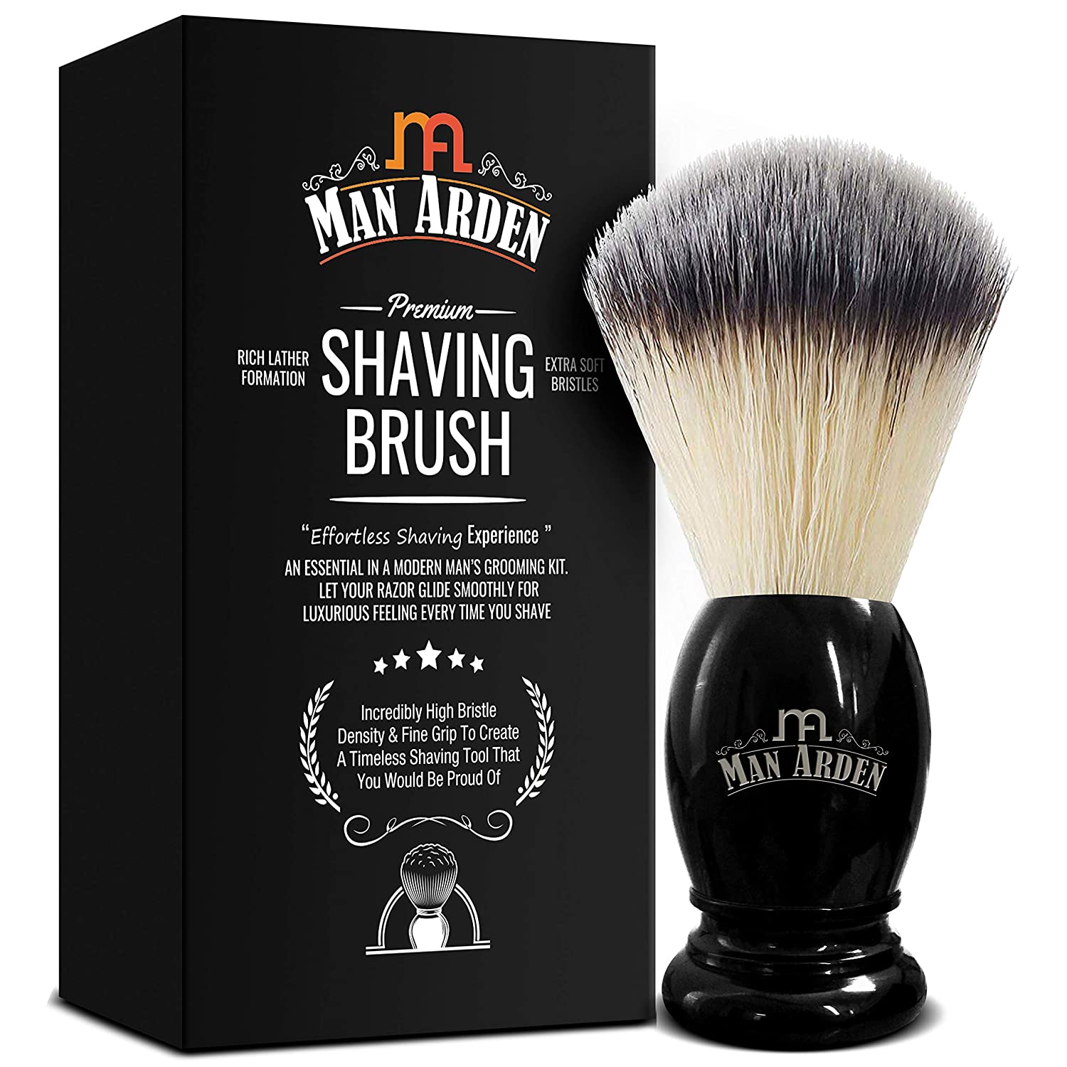 Premium Shaving Brush With Extra Soft Bristles