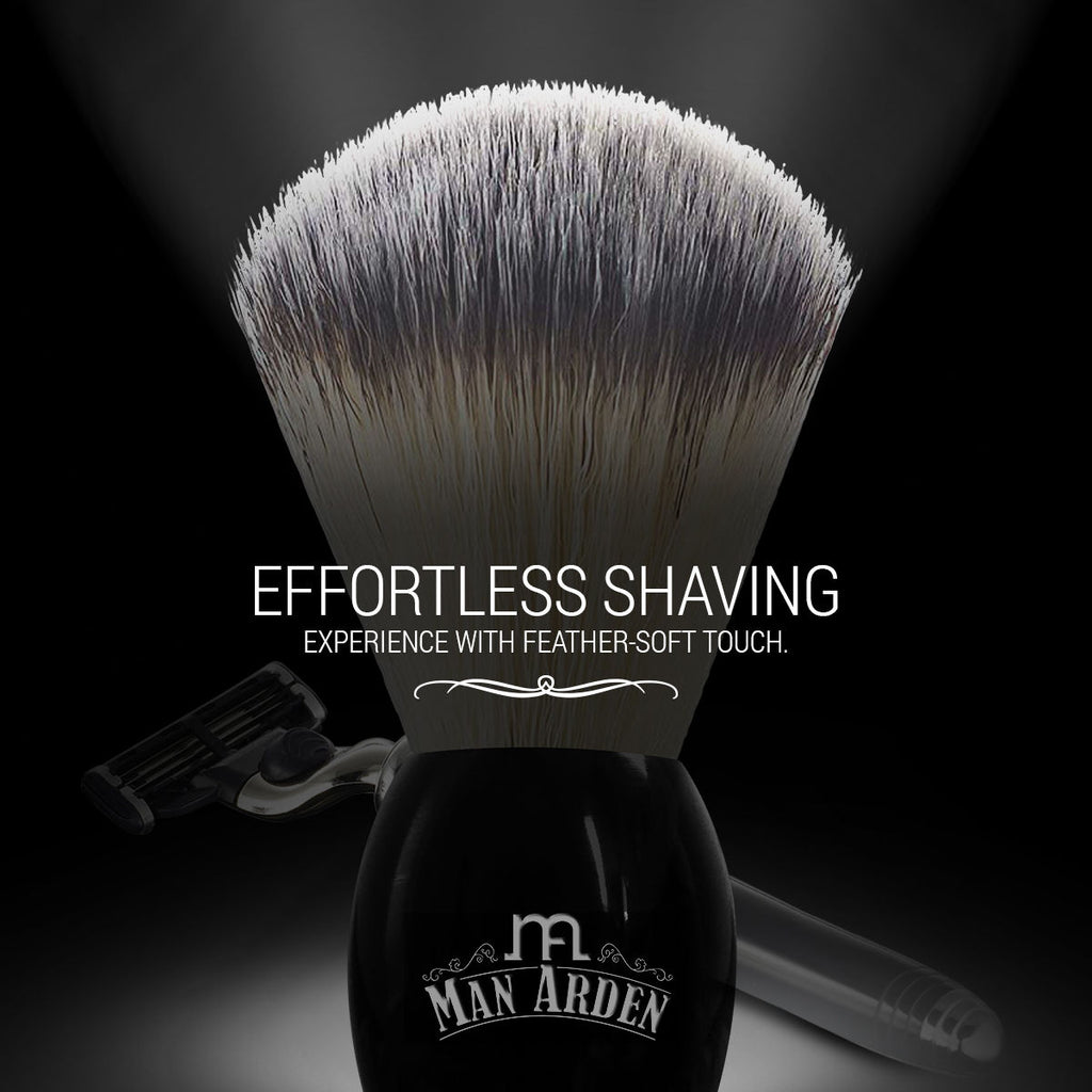 Premium Shaving Brush With Extra Soft Bristles