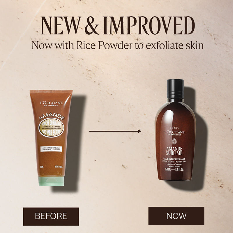 Almond Exfoliating Shower Gel