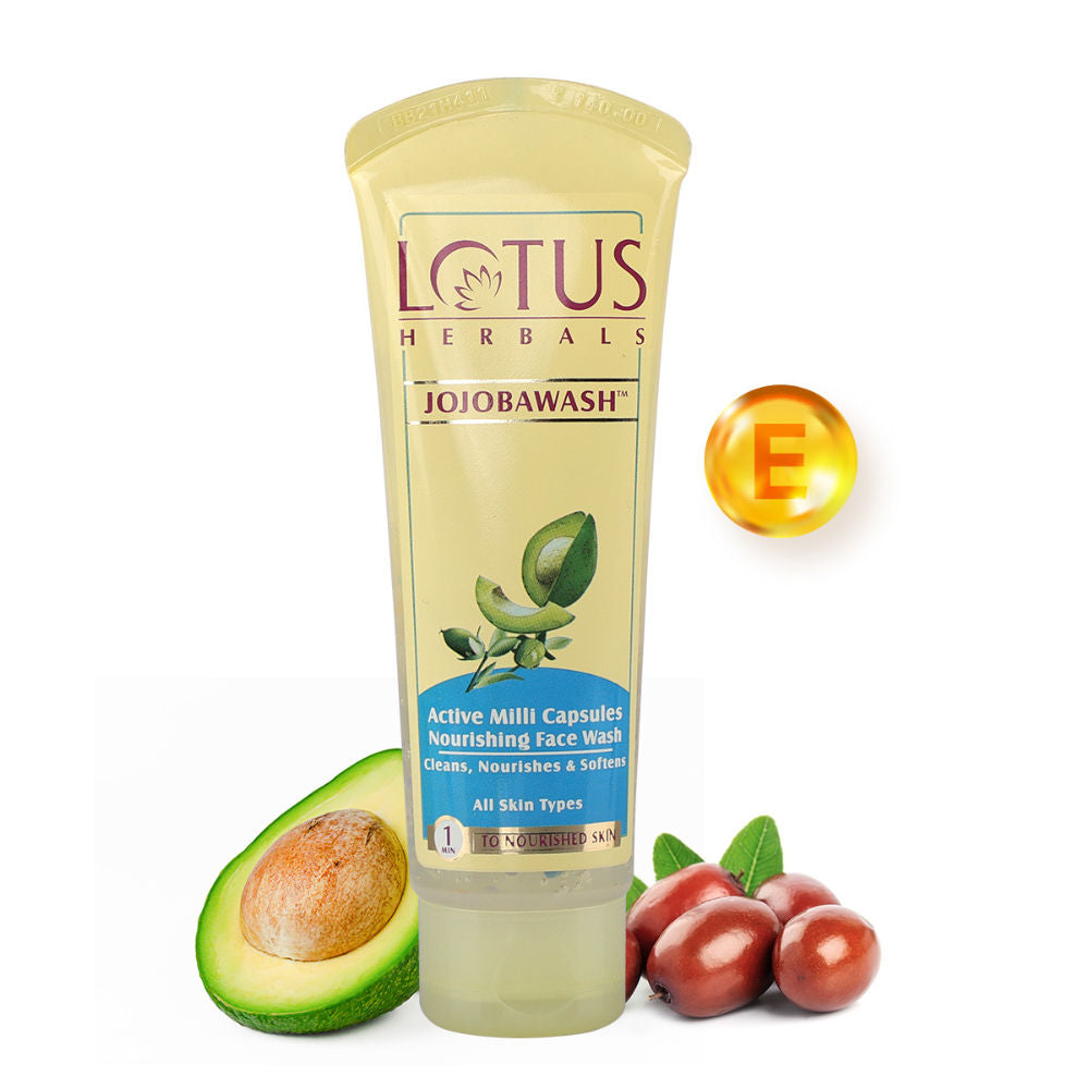 Jojobawash Active Milli Capsules Nourishing Face Wash