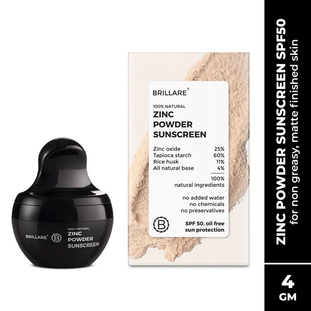 Zinc Powder Sunscreen SPF 50 - Ivory 01