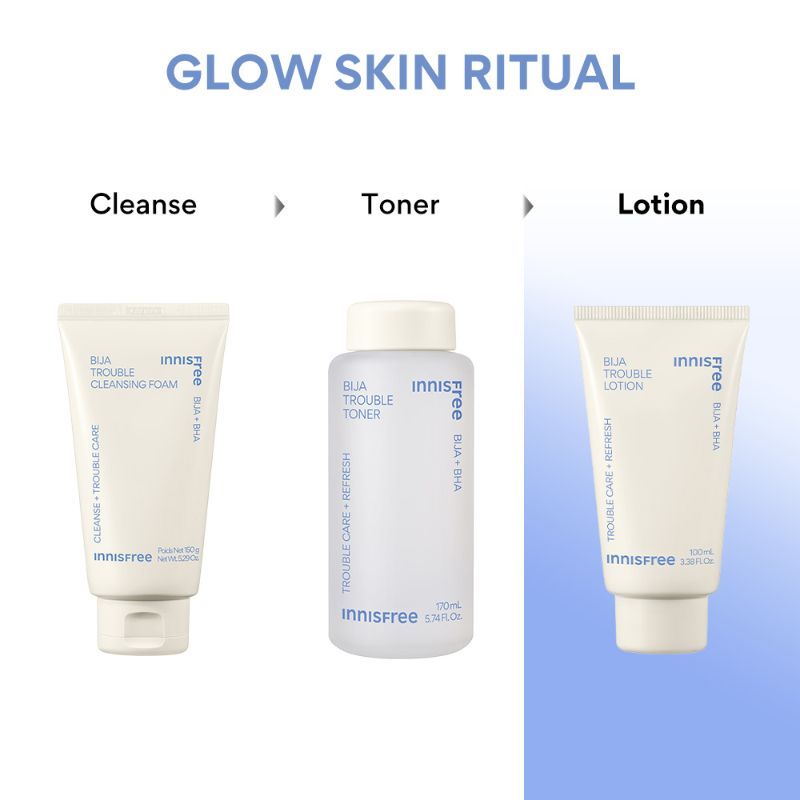 Bija Trouble Care Lotion With Salicylic Acid For Oily, Combination Skin - Provides Smooth Skin