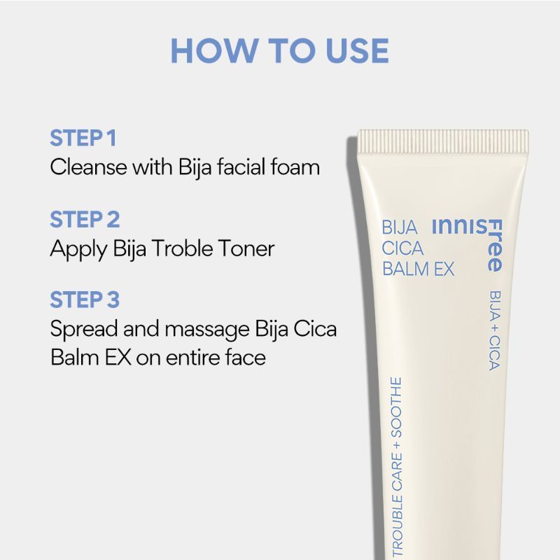 Bija Cica Balm Ex With Centella For Sensitive Skin - Reduces Dryness