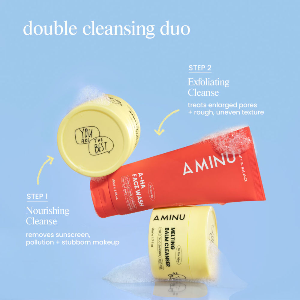 AHA Face Wash – Exfoliating & Brightening Cleanser for Dull Skin, Acne Marks & Dark Spots