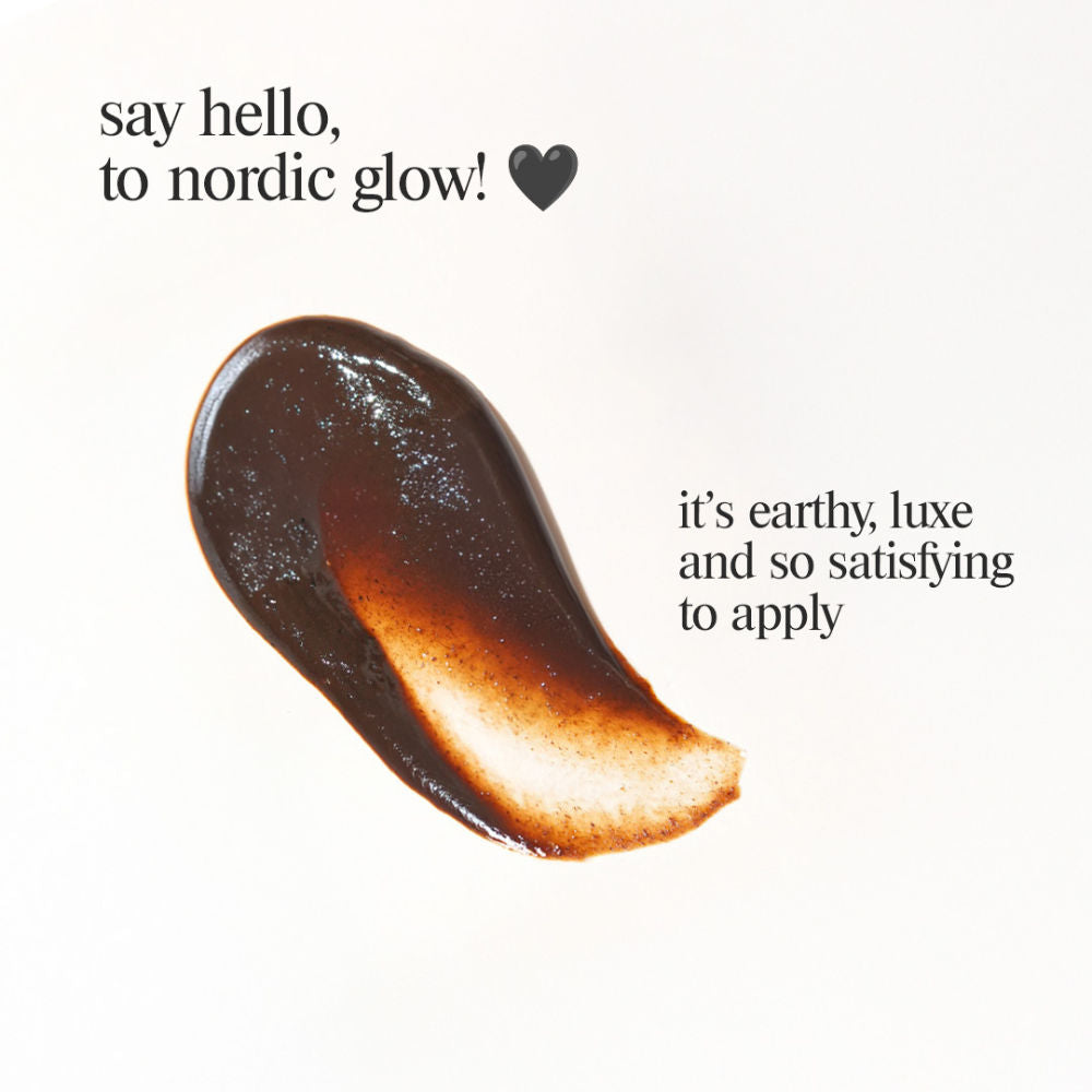 Nordic Mud Mask Brightening & Firming Mask for Tighter, Smoother Skin – Peat & Silt Mineral Power